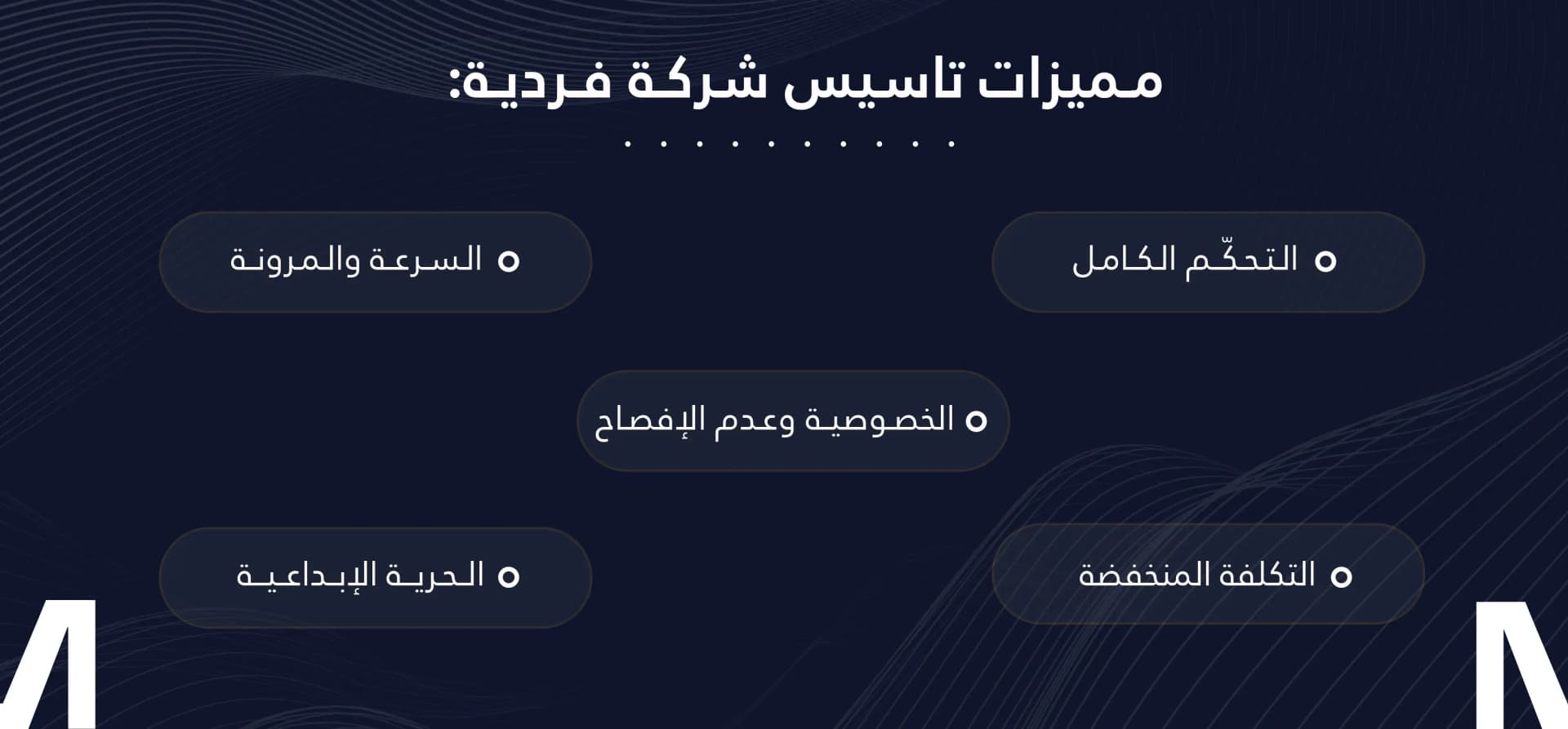 مميزات تأسيس شركة فردية