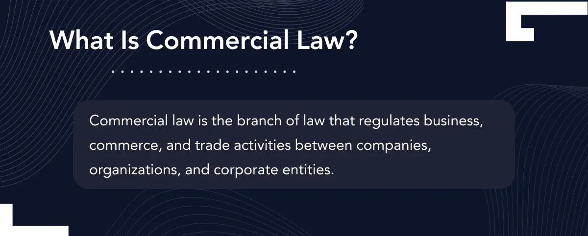 commercial lawyer