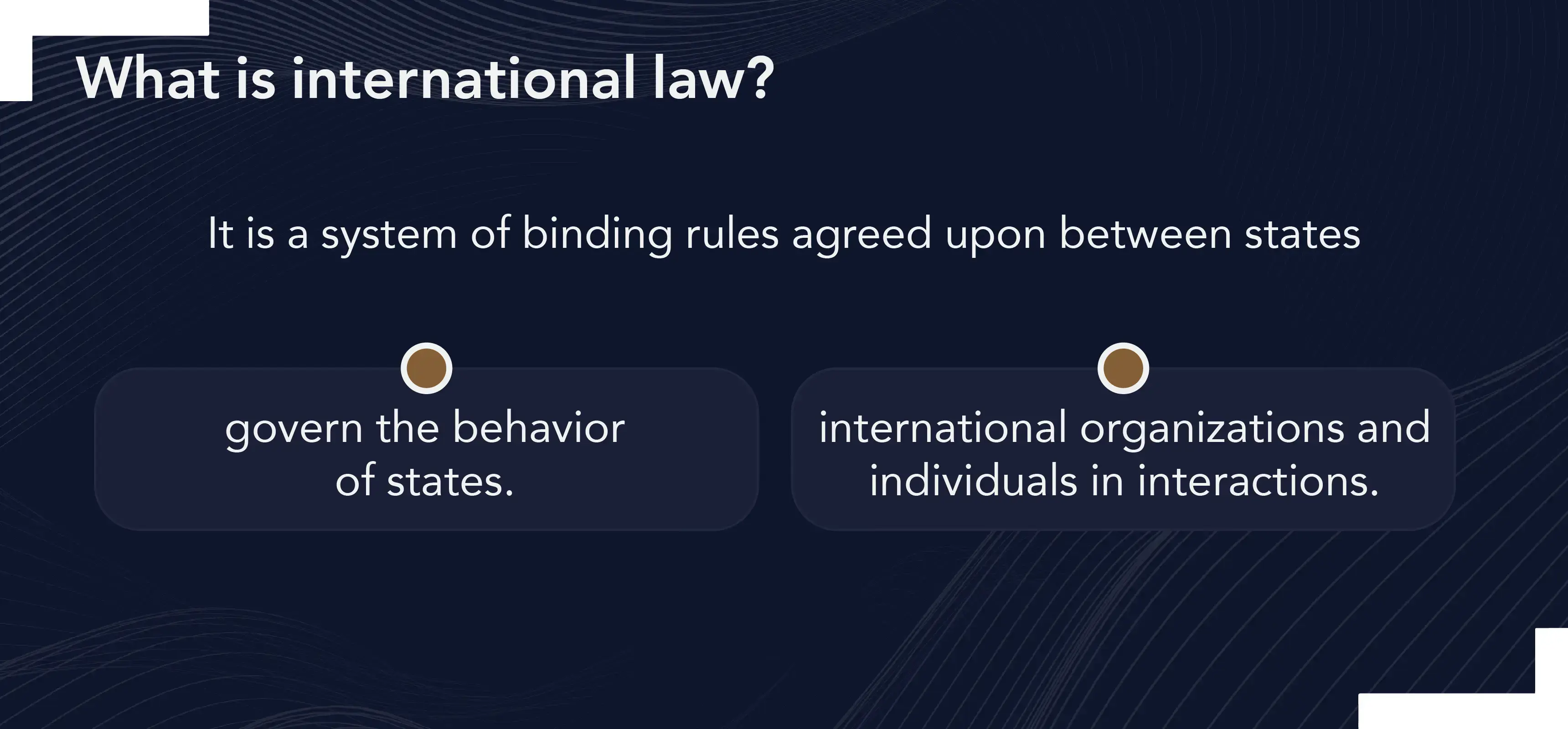 international law